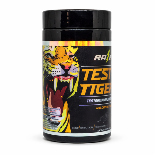 TestoTiger — Recupera Tu Testosterona y Tu Presencia (120 Capsulas = 4 Meses)