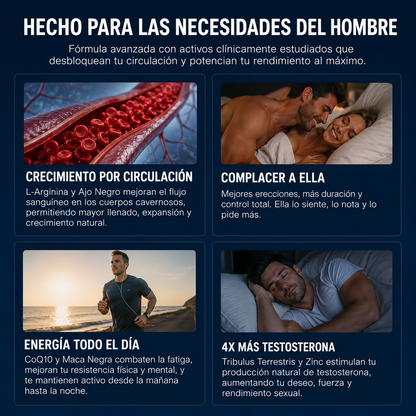 Selerb NAD+ · Energía y Vitalidad Masculina