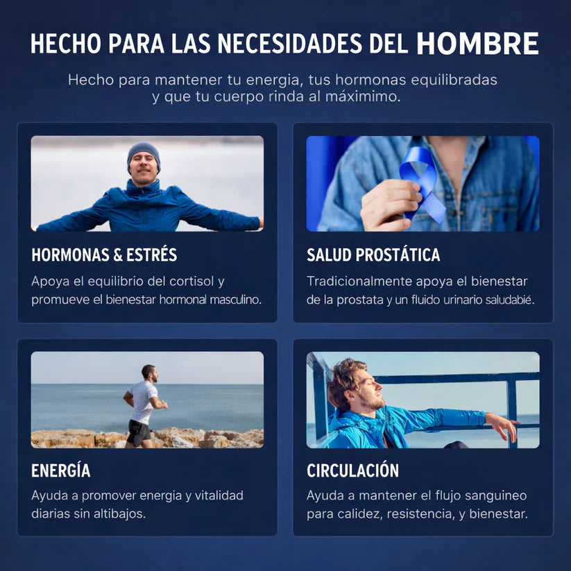 Selerb NAD+ · Energía y Vitalidad Masculina